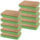 thumbnail image 1 of Xiao Hua Esponja de Limpieza de Fibra Vegetal natural, No Raya, biodegradable, Equipada con Estropajo Antibacteriano Resistente, Adecuada para Cocina y Baño - Juego de 10 Piezas, 1 of 4