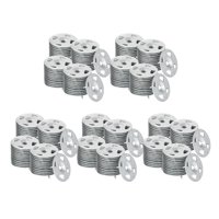 Magideal - 200X Arandela De Distribución De Carga, Arandelas Planas Para Fijar Tableros De Aislamiento, Sujetadores De Pasadores De Juntas Planas, Para Tornillos Cuatro Espinas