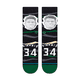 thumbnail image 2 of Stance Sock Men NBA Faxed Giannis Black, 2 of 3