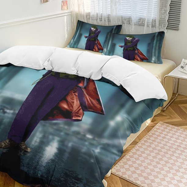 Jokers 3-Piece Bedding Set Soft Warm And Comfortable Bed Set