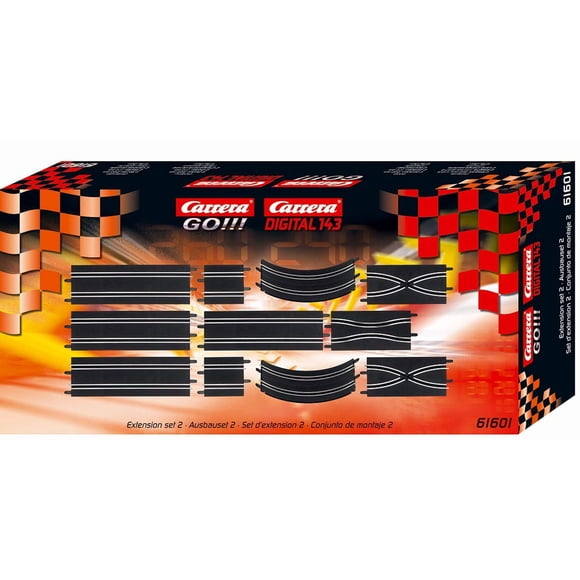 Paquete de accesorios Track Expansion Carrera Go #2, 11 piezas
