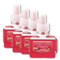 Scentplug Refill Yankee Candle, Canela Espumosa, Paquete De 4 Unidades