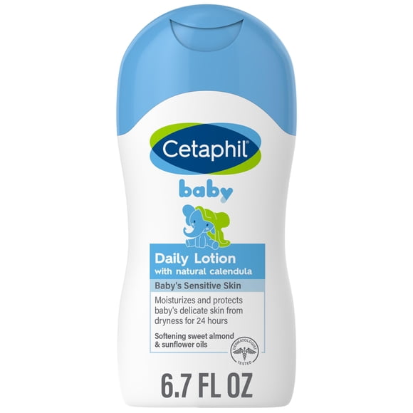 Loción Cetaphil Baby Daily con caléndula orgánica 200 ml