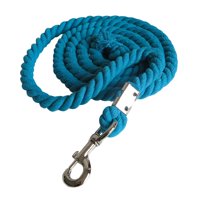 Magideal - Correas Cuerda De Plomo Para Caballos Cuerda Para Caballos Fácil De Usar Para Entrenar Caballos, Cabras U Ovejas Perno Clip A Presión Cuerda Trenzada Azul Claro