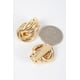 thumbnail image 3 of Arete Fashnzfab Tipo Stud Metal, 3 of 4