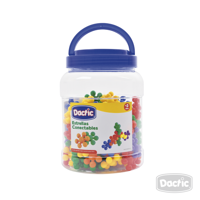 Conectable Estrella Plástico 100U (014) Dactic | Multicolor