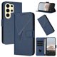 thumbnail image 1 of Funda Cartera Fibra de Carbono para Samsung Galaxy S24 Ultra con Soporte y Cierre Magnético Azul, 1 of 6