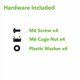 thumbnail image 3 of Estante Cantilever NavePoint para servidores, ventilado, 19 pulgadas, 1 U, 35 cm, negro, 3 of 4