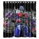 thumbnail image 1 of Cortina de ducha de Anime Transformers, juego de cortina de baño con ganchos, tamaño 66 x 72 pulgadas, 1 of 3