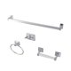 thumbnail image 1 of Set de accesorios para baño Kingston Brass Americana cromado, 1 of 5