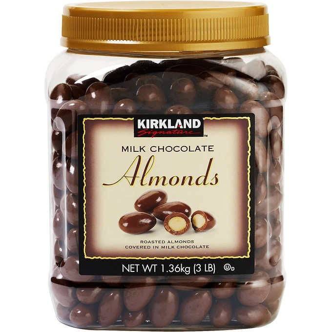 Kirkland - Almendras Bañadas En Chocolate 1 36 Kg