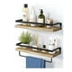 thumbnail image 5 of Estanteria Minimalista Moderna 2 Niveles Flotante De Madera, 5 of 6