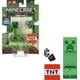 thumbnail image 1 of Figura de acción Mattel Minecraft, paquete de 2 unidades con Creeper, 8 cm, 1 of 6