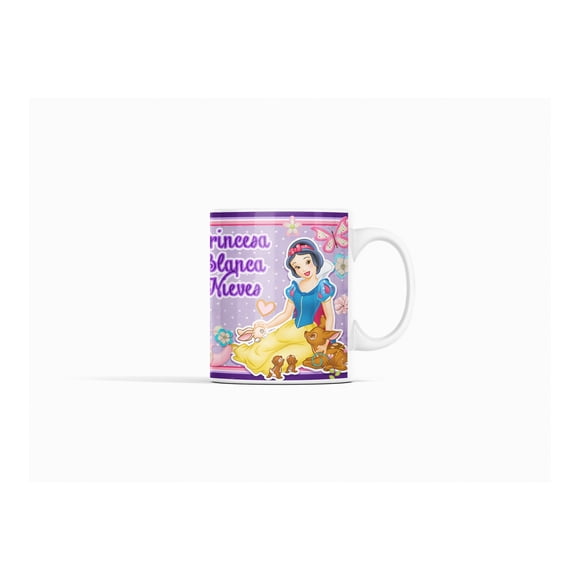Taza Blanca Nieves y los Siete Enanos