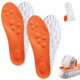 thumbnail image 1 of Plantillas Giwytey Nube 4D Naranja 2 pares Hombre talla 8‑9, 1 of 8