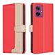 thumbnail image 1 of Funda Cartera con Bloqueo RFID para Motorola Moto G55 5G con Ranuras y Soporte Rojo, 1 of 5