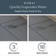 thumbnail image 2 of Alfombra de baño Dorai Home Stone para baño, color pizarra de secado rápido, 2 of 8