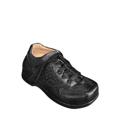 Zapato Deportivo Para Diabético-negro Talla 40-blunding