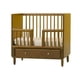 thumbnail image 1 of Cama De Bebé Para Casa De Muñecas 1:12, Juego De Simulación, Cama De Muñeca En Miniatura Para Habitación, Hogar, Marrón, 1 of 5