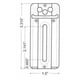 thumbnail image 3 of Placa Para Lente P 10 Estilo Arca swiss, 3 of 7