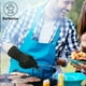 thumbnail image 3 of 1pc Oven Gloves 932 °F Heat Resistant Gloves, Cut Resistant Oven Gloves, Non-Slip Silicone BBQ Gloves, Kitchen Safe Cooking Gloves, Oven Gloves, BBQ, Grill, Oven Gloves, Outdoor Camping Picnic, Cookwa, 3 of 4