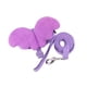 thumbnail image 5 of Conejito Conejo Arnés Chaleco Cachorro Al Aire Libre Ala De ángel Mascotas Arnés Y Correa Conjunto S Violetas, 5 of 5