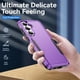 thumbnail image 3 of Para Samsung Galaxy S25 5G Funda a Prueba de Golpes Resistente Protección de Cuerpo Completo de Alta Resistencia a Prueba de Polvo/caídas Cubierta Funda, Morado, para Galaxy S25 (5G), 3 of 7