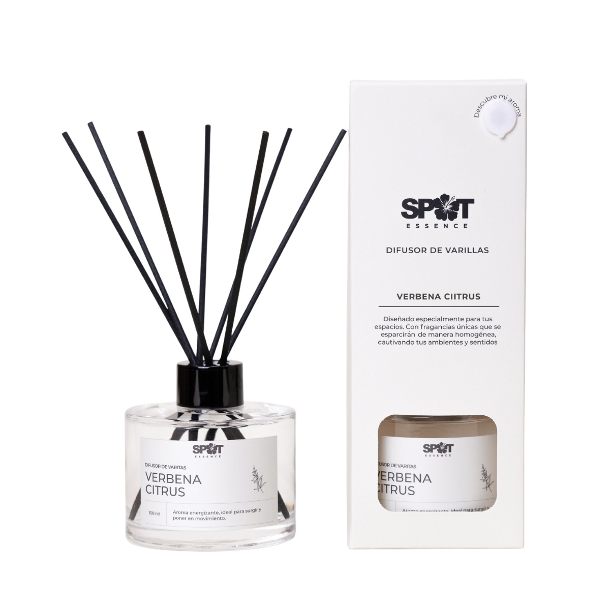 Difusor De Varillas 150Ml Verbena Citrus Spot Essence