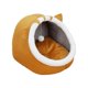 thumbnail image 4 of Cama Para Gatos Casa Cueva Carpas Manta Suave Camas Para Mascotas Para Perros Accesorios Para Cachorros M Gato Amarillo, 4 of 5