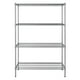 thumbnail image 1 of Estante 120x45x180 cm Acero Cromado ProChef Capacidad 480 kg, 1 of 8
