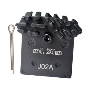 Ioensy - Pastillas De Freno De Disco De Bicicleta De Carretera Mtb Con Aleta De Refrigeración Disipación De Calor Metal J02A