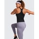 thumbnail image 3 of Musculosa CRZ YOGA sin costuras con corpiño incorporado negra M, 3 of 5