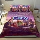 thumbnail image 1 of iCarly Conjunto de sábanas temático, trío de piezas, cómodo y amigable con la piel, diseño único, regalo de decoración para el hogar para familiares, amigos y fans, 90 cm * 190 cm, 1 of 6