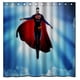 thumbnail image 1 of Cortina de ducha de Superman con ganchos, tamaño 60 x 72 pulgadas, 1 of 3