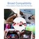 thumbnail image 3 of Paquete de 48 fundas protectoras de silicona compatibles con PlayStation 5/4/Switch/Steam Deck/Xbox Game Controller-Multicolor, 3 of 5