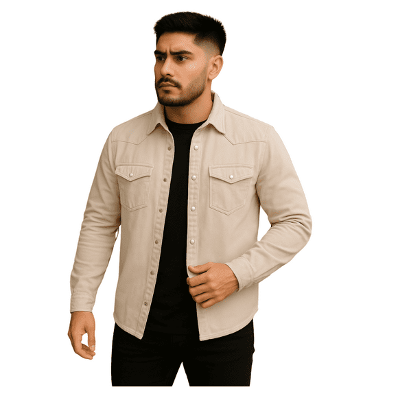 Chaqueta Sobrecamisa Denim Croacia Hombre