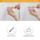 thumbnail image 3 of Anclajes Drywall KURUI Kit 350 piezas con tornillos, 3 of 3
