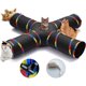 thumbnail image 1 of 4 Way Cat Tunnels for Indoor Cats with Mouse Toy Play Ball, 1 of 3