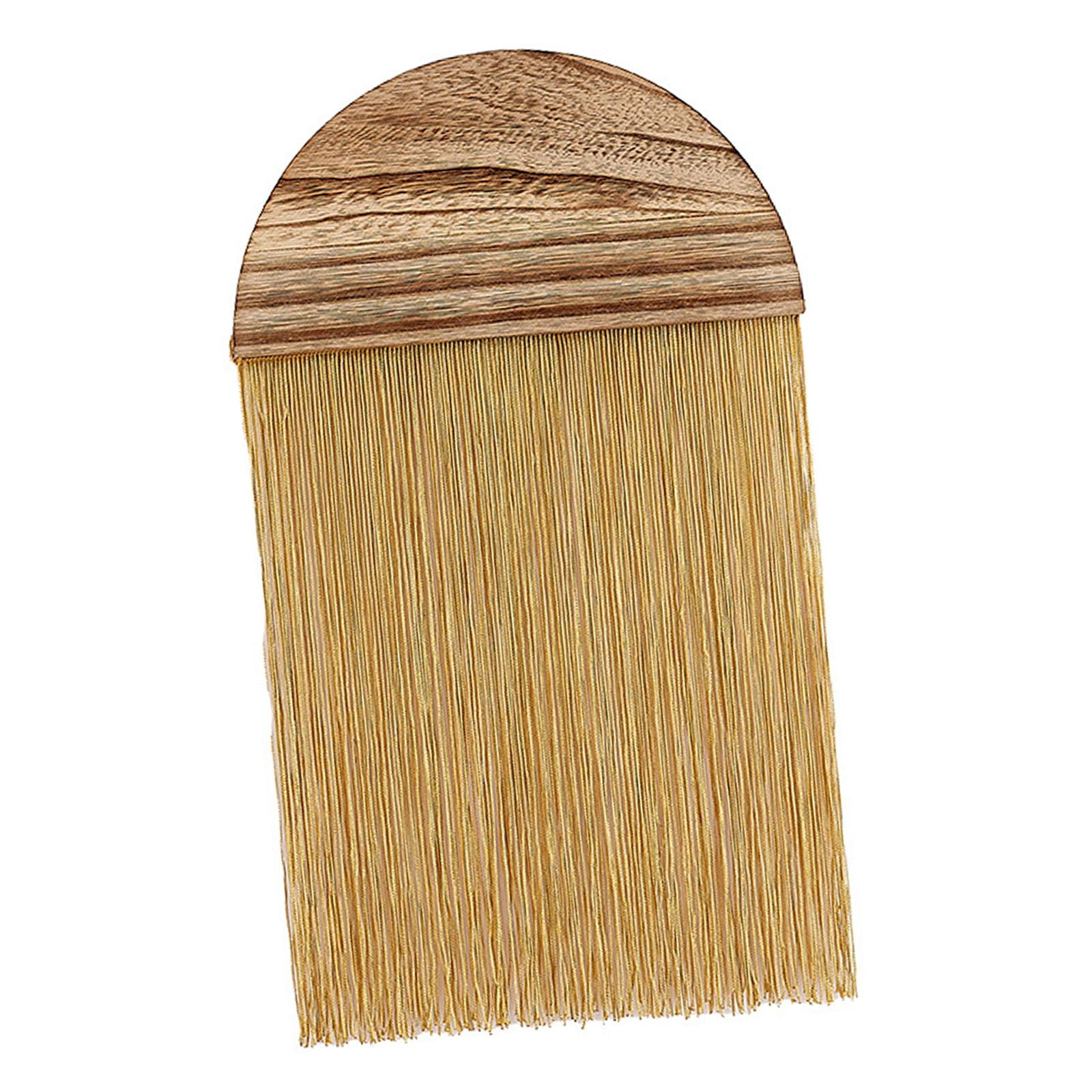 Bothyi - Tapiz Tejido Para Colgar En La Pared De Macramé Estético Para Decoración De Dormitorio Infantil Dorado