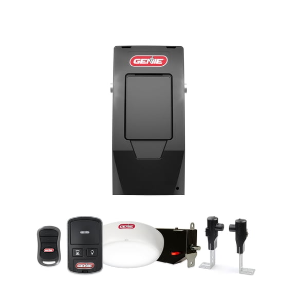 Abridor de puerta de garaje Genie 6072H-O montado en la pared negro