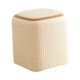 thumbnail image 2 of Papelera De Encimera Versátil Con Tapa A Presión Para Dormitorio, Color Beige, 2 of 5