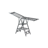 Genérico - Tendedero Plegable Acero Inoxidable 170 Cm