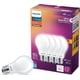 thumbnail image 1 of Bombillas LED A19 de Philips, 8 W (60 W), 2700 K, 800 lm, paquete de 4, 1 of 5