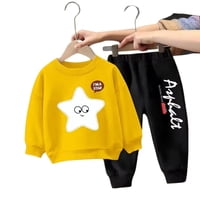 Kivara - Buzo Niña Infantil Algodon 2 Piezas Poleron Amarillo 24