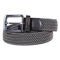 Gino Rodinis - Cinturón Elasticado Hombre 2521 Talla L-Xl Negro/Gris