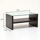 thumbnail image 4 of Mesa de centro moderna madera walnut wood vidrio, 4 of 7