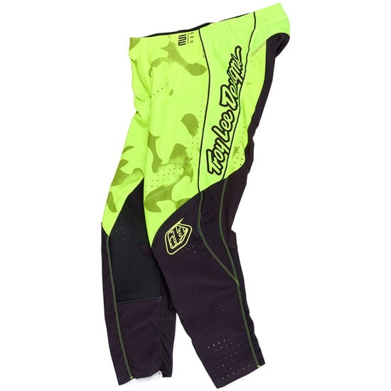 Pantalon troy lee se pro blotted flo yellow