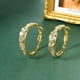 thumbnail image 3 of Stunning Gold Zircon Earrings - Perfect Valentine's Day Gift and Engagement Accessory, 3 of 4