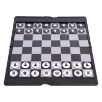 Magideal - Juego De Ajedrez De Viaje Pocket International Chess Para Avión, Niños Y Adultos