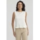 thumbnail image 1 of Polera Mujer Basta Con Vuelos Crema, 1 of 8